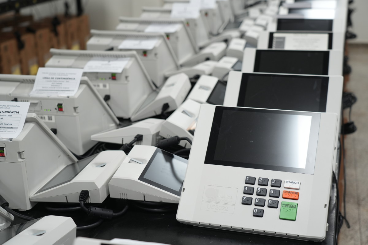 Eleição conta com o apoio da Justiça Eleitoral de Rondônia, que cedeu 100 urnas eletrônica