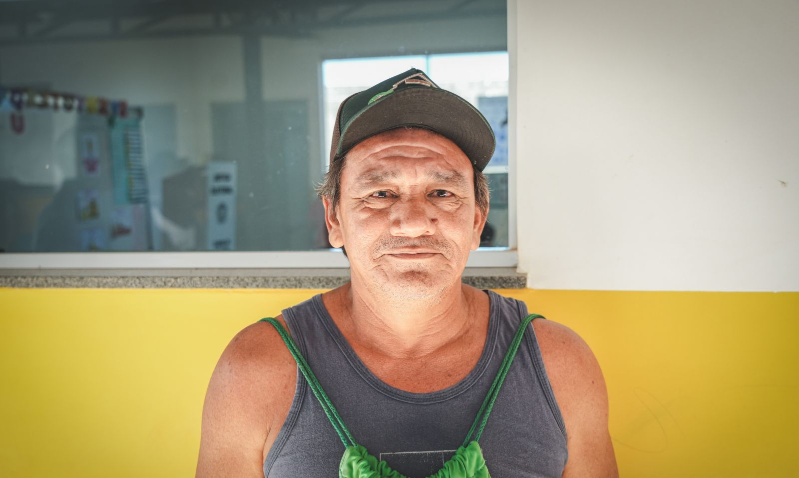 Agricultor José Valente também compareceu as votações