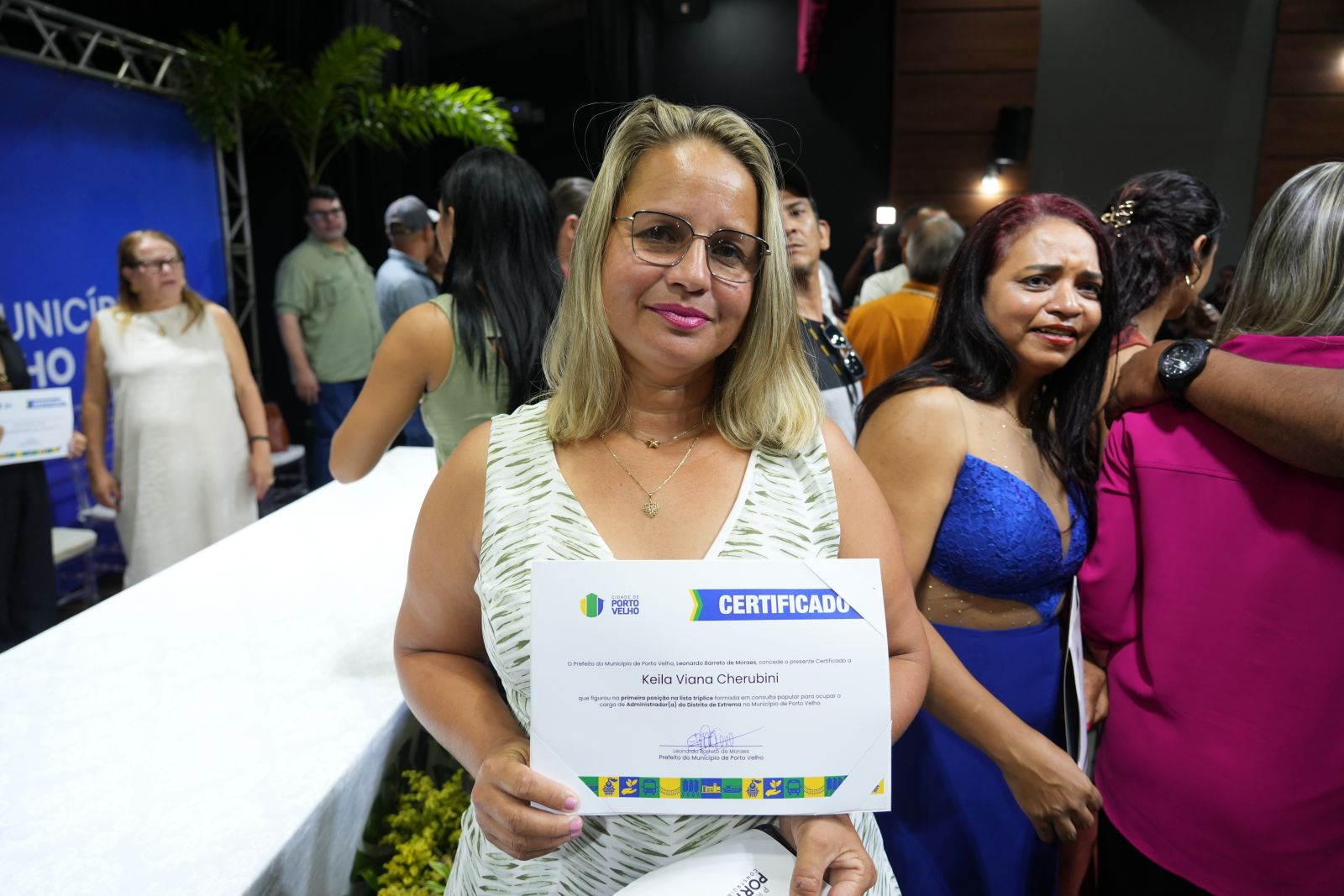 Keila Viana Cherubini foi eleita com 608 votos no distrito de Extrema